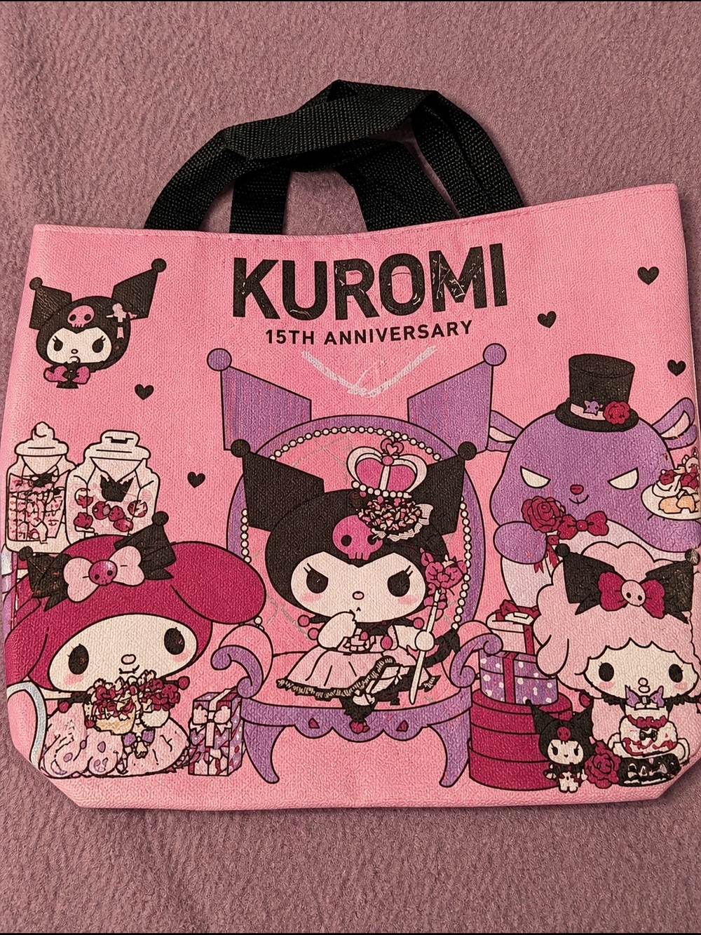 15th Anniversary Pink Tote Bag